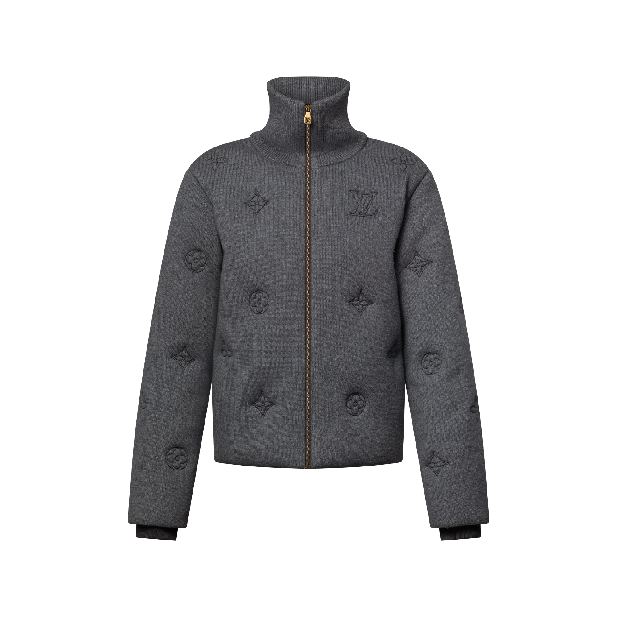 Louis Vuitton グレー ニットジャケット Grey Outerwear and Coats Ready-to-Wear | LOUIS VUITTON